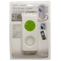 Lautsprecher f�r Badezimmer und Dusche - wasserdichtes Geh�use f�r Ipod & MP3