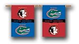 Florida Gators 28X40 Banner W/ Pole Sleeve - Rivalry House Divided - NCAA