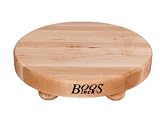 John Boos 12 Round Maple Cutting Board with Feet by John Boos
