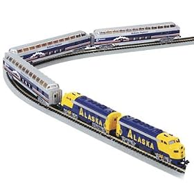 Bachmann Trains McKinley Explorer Ready-to-Run N Scale Train Set from Electric Starters