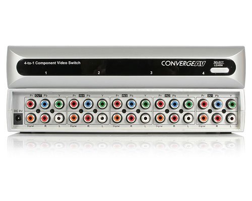 StarTech.com CPNT410IR 4 Port Component Video Switch with Digital Audio and Remote