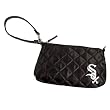MLB Chicago White Sox Quilted Wristlet, Black