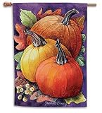 Fall Gathering - Standard Flag by Toland