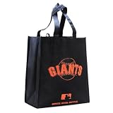 San Francisco Giants Black Reusable Tote Bag