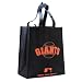 San Francisco Giants Black Reusable Tote Bag
