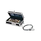 UPC 826030000755 product image for Vaultz Locking Mini Cash Box, 8.25x 5.75x 2.75 Inches, Black (VZ00075) | upcitemdb.com