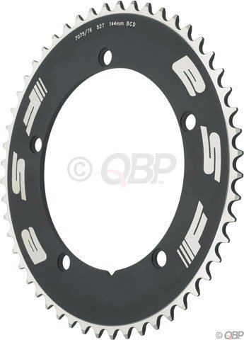 FSA Pro Track 50t x144mm Black Chainring 1/2″x1/8″