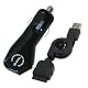 PLANEX シガーチャージャー&アイフォン・iPod対応 USB充電ケーブル(ブラック) PL-UC03IPOD2B