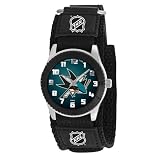 Game Time Mid-Size NHL-ROB-SJ Rookie San Jose Sharks Rookie Black Series Watch