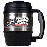 NBA Oklahoma City Thunder 52-Ounce Stainless Steel Macho Travel Mug with Bottle Opener