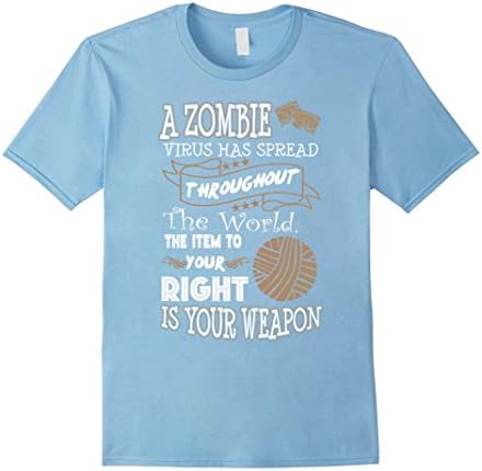 Men's The world the item to your right is your weapon 2XL Baby Blue