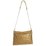 Chocolate Abby Small Chain Handle Shoulder Bag