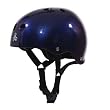 Triple 8 Brainsaver Glossy Helmet with Standard Liner (Blue Metallic, Small)