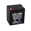 UltraTech UT-1240 12V, 4.5Ah Sealed Lead Acid Alarm Battery UT1240 ISO9002
