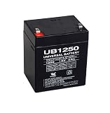 UltraTech UT-1240 12V, 4.5Ah Sealed Lead Acid Alarm Battery UT1240 ISO9002