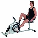 Christopeit Sitz-Heimtrainer R 20, Silber Schwarz, 133-163 x 57 x 93 cm