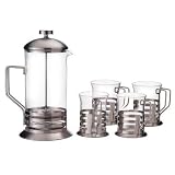 Primula PCP-1208 8-Cup Coffee Press with 4 Matching Cups