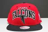 Atlanta Falcons Mitchell & Ness Flat Brim Snap Back Hat Adjustable