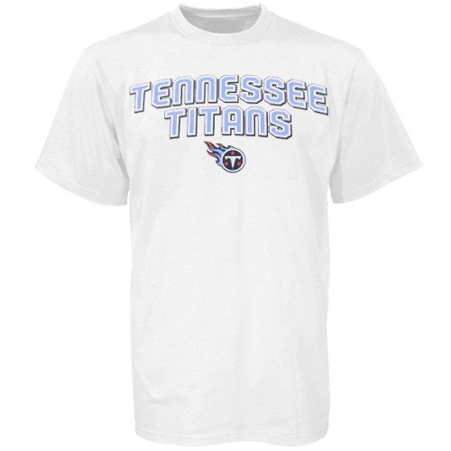  Reebok Tennessee Titans White Double Arched T-shirt