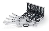Kitchen & Housewares : Picnic Time 679-00179 Barbecue Tool Set with Carrying Case 19-pc.