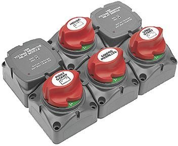 BEP 717-100A Battery Distribution Cluster, 100A VSR, Twin Engine