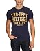 Hilfiger Denim SlimFit Herren 1957802538/Federer cn tee s/s, Gr. 50 (L, Blau (PEACOAT 409)
