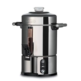 DeLonghi DCU500T 50-Cup-Capacity Stainless-Steel Coffee Urn