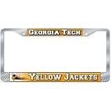 Georgia Tech Yellow Jackets NCAA Chrome License Plate Frame