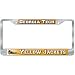 Georgia Tech Yellow Jackets NCAA Chrome License Plate Frame by Wincraft