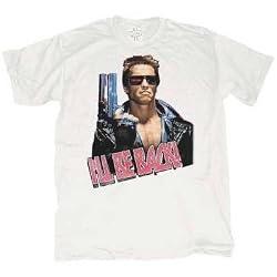 The Terminator I'll Be Back White T-Shirt