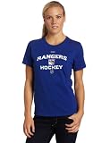 NHL Women's New York Rangers Authentic Progression Team Short Sleeve Basic Tee (Royal, Medium)