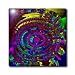 Wild Colors Mosaic Art - 8 Inch Glass Tile