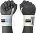 RDX Wrist Weight Lifting Training Gym Straps Bandage Black/White