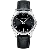[ハミルトン]HAMILTON Jazzmaster Thinline 42mm (ジャズマスター シンライン 42mm) ブラックダイアル H38511733 メンズ 【正規輸入品】