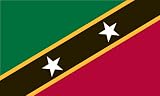 412vM%2BEe%2B L. SL160  Americas Flag Company FF3X5NNEV1 3 Foot by 5 Foot Nylon Saint Kitts and Nevis Flag