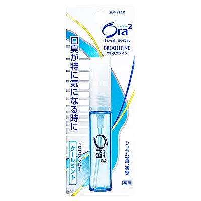 オーラツー　ブレスファインスプレー　クールミント　６ｍｌ