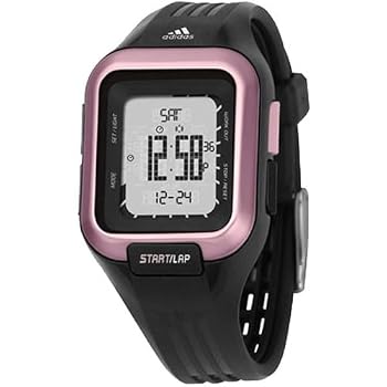 Adidas #ADP3025 Women's Black Reponse Square LCD Digital Sports Watch