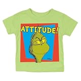 Dr. Seuss Grinch Attitude Green Juvenile T-Shirt