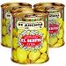 SET of 3 Anchovy stuffed Olives 100gr/3.2 oz. tin Serpis