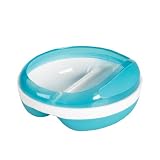 OXO Tot Divided Feeding Dish, Aqua