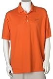 Greg Norman Men's Play Dry Pique with Shark logo, Paprika (Size  - L)