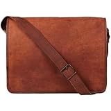 Messenger Bag for Men Leather Laptop Bag Shoulder Bag By Rustic Town