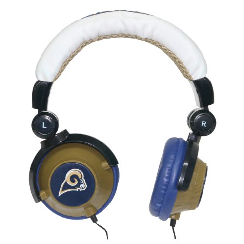 NFL St. Louis Rams Team Logo DJ Headphone