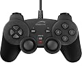 Speedlink - PC Manette Analogique Vibrante USB Noire- 12 Boutons - Windows 7 Vista XP