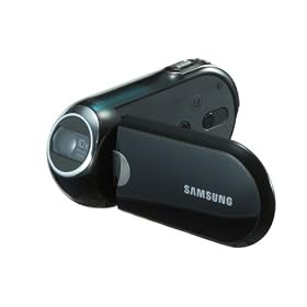 Samsung SMX-C10 Touch of Color Camcorder with 10x Optical Zoom (Blue) by Samsung