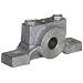 Boston Gear PPB6 Mounted Pillow Block Bearing, Light Duty, 0.375 Bore, Cast Iron