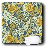 TNMGraphics Art Deco Plus - Vintage Golden Flowers - Mouse Pads