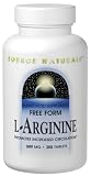 L-Arginine 200 Tabs 500 Mg (Free Form (Muscle Building Supplements) (high blood pressure, migraines, sexual dysfunction in women, intermittent claudication, and interstitial cystitis) - BluebonnetMuscle Metabolism) (Muscle Building Supplements) (high blood pressure, migraines, sexual dysfunction in women, intermittent claudication, and interstitial cystitis) - BluebonnetSource Naturals