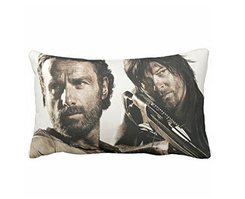 jakeRoberts The Walking Dead Daryl Dixon Zippered Pillow Cases 20 x 30 (two sides)