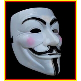 V for Vendetta Masque Guy Fawkes - Colore Sait